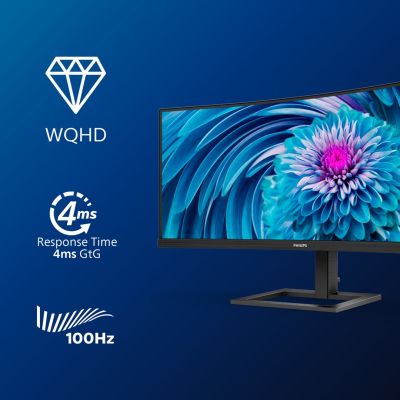 8. MONITOR PHILIPS LED 34" 346E2CUAE/00