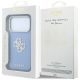 8. Etui Guess Smooth & Big Strass Logo na iPhone 18 Pro / 17 Pro - niebieskie
