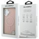 8. Etui Karl Lagerfeld IML Karl RSG Logo MagSafe do iPhone 17 - różowe