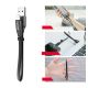 10. Kabel Baseus Nimble USB-A / Lightning 2A 0.23 m - czarny