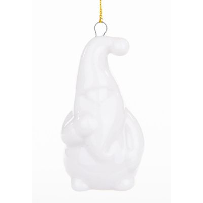 16. MIKOŁAJ ŚWIĄTECZNY CERAMICZNY BOMBKA 7,8CM 1 szt