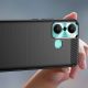 5. Carbon Case etui do Infinix Hot 20 Play elastyczny silikonowy karbonowy pokrowiec czarne
