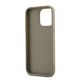 6. Etui DKNY Wrist Strap Stock Logo na iPhone 15 Pro - beżowe