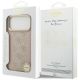 8. Etui Guess 4G Stripe MagSafe na iPhone 17 Pro Max - różowe