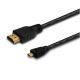 2. Kabel SAVIO cl-39 (HDMI M - Micro HDMI M; 1m; kolor czarny)