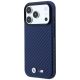 2. Etui BMW M Carbon Metal Logo MagSafe na iPhone 17 Pro / 18 Pro - granatowe