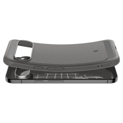 9. Etui Spigen Rugged Armor na Google Pixel 9 Pro XL - szare