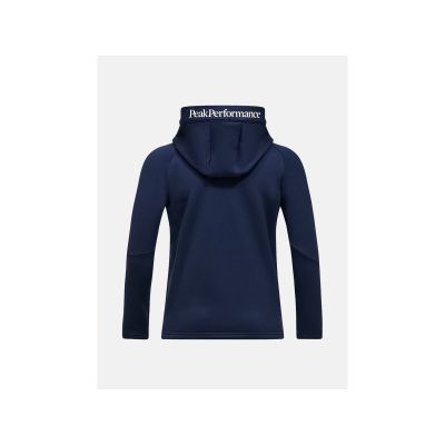 3. Bluza juniorska PEAK PERFORMANCE Jr Rider Essentials Zip Hood kolor granatowy