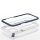 5. Clear 3in1 etui do iPhone 13 mini żelowy pokrowiec z ramką niebieski