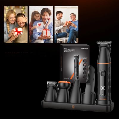 22. Trymer MAXGROOM LK-892 wielofunkcyjny z wymiennymi końcówkami - czarny