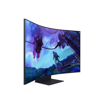 17. Samsung G97NC monitor komputerowy 139,7 cm (55") 3840 x 2160 px 4K Ultra HD LED Czarny