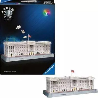 3. Ravensburger 12008031 puzzle Puzzle 3D 216 szt. Budynki