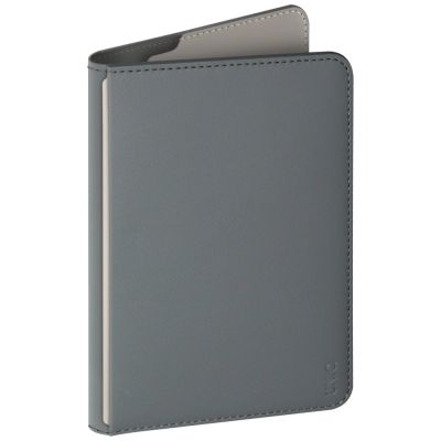 4. Etui na paszport UNIQ Belmont z blokadą RFID  - zielone/kość słoniowa