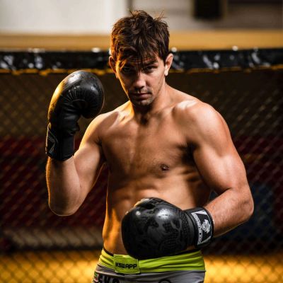 5. Rękawice bokserskie 8oz - Black Dragon - Valor Series