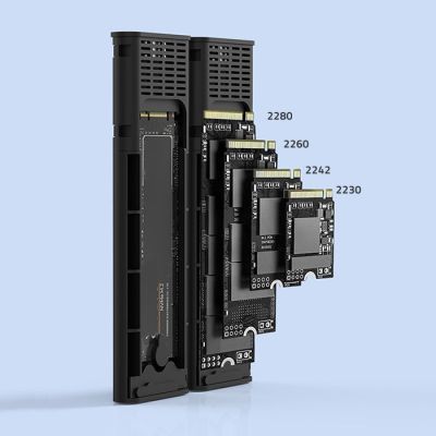 13. Qoltec Obudowa | kieszeń na dysk M.2 SSD | SATA | NVMe | USB-C | DUAL 2 x 2TB