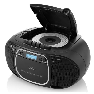 4. Radioodtwarzacz JVC RC-E561B-DAB Boombox black