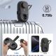 6. Listwa zasilająca Orico AP3 65W GaN 6w1 2x AC + 2x USB-A + 2x USB-C - czarna
