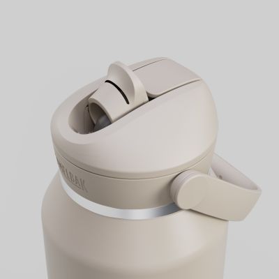 4. Butelka termiczna CAMELBAK Thrive Flip Straw Insulated SST 1.2L (C3089/201012)