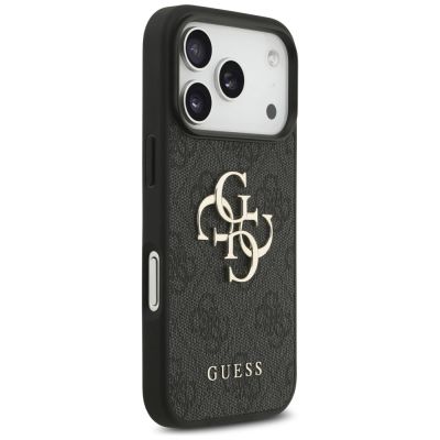 4. Etui Guess 4G Big Logo na iPhone 17 Pro / 18 Pro  - czarne