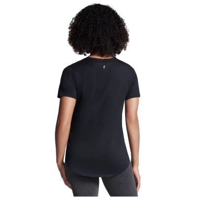 2. Skechers Godri Swift Tunic Tee TS105-BLK Czarne L