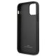 7. Etui BMW Leather Curve Perforate na iPhone 12 mini - czarne