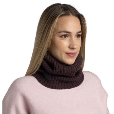 3. Bandana BUFF KNITTED NECKWARMER NORVAL WINE