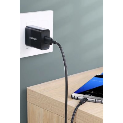 3. Kabel Ugreen US184 20882 USB-A 3.0 / USB-C 3A 1m - czarny