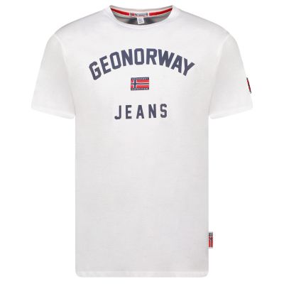 Koszulka Geographical Norway Jassier 254 M SY1361H/GN-White