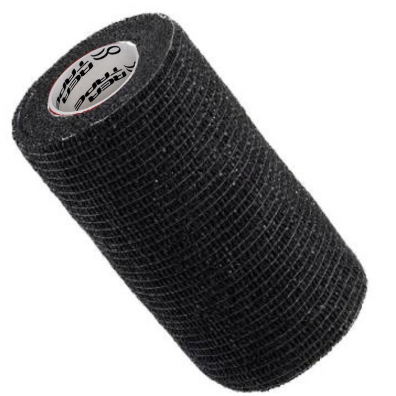 3. REA TAPE BANDAŻ ELASTYCZNY COHESIVE BAND SAMOPRZYLEPNY 4,5M 7,5CM CZARNY