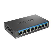 8-portowy wielogigabitowy przełącznik biurkowy D-Link 2.5G - niezarządzany - L2 - 2.5G Ethernet (100/1000/2500)