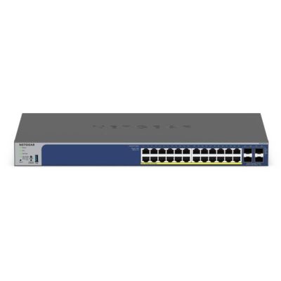 11. Switch Netgear GS728TXPv3 28p PoE 190W ( PoE+: 24p) Managed Gigabit/10G