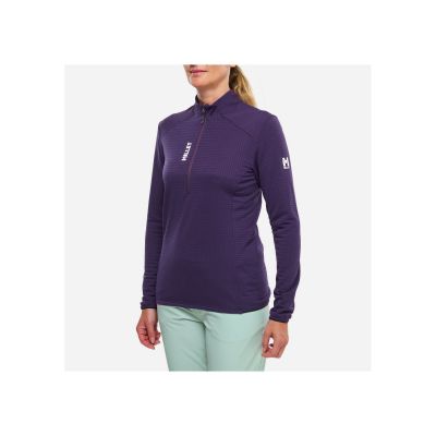 3. Bluza damska MILLET Parmelan Light Fleece Po W fioletowa