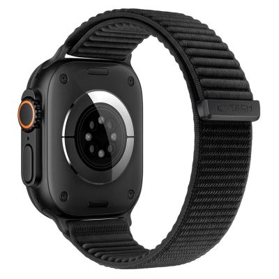 2. Pasek Tech-Protect NylonLoop na Apple Watch 40 / 41 / 42 mm - czarny