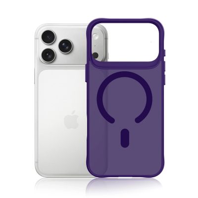 38. Etui 3mk Smoke MagCase na iPhone 17 Pro Max - fioletowe-półprzezroczyste