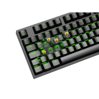 9. GENESIS Thor 404 TKL klawiatura Gaming USB QWERTZ Niemiecki Czarny
