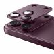 4. Szkło hartowane na aparat Tech-Protect Camfull Fit+ na iPhone 18 Pro Max - burgundowe