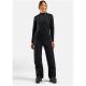 2. Bluza techniczna damska ODLO Essential Light Mid Layer 1/2 zip czarna