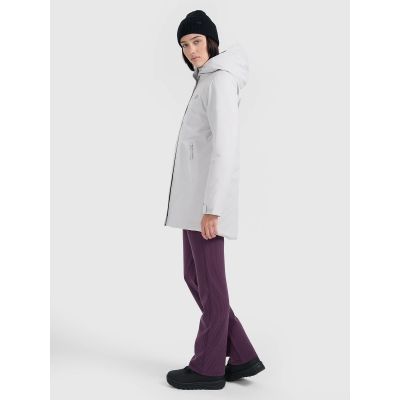 4. Parka damska zimowa membrana 8000 4F 4FRAW25TTJAF1027-27S