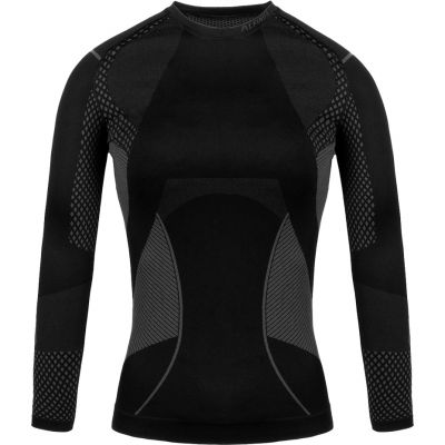 2. Koszulka termoaktywna Alpinus Active Base Layer czarno-szara W GT43180