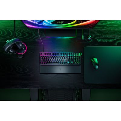 8. Razer Huntsman V3 Pro 8KHz klawiatura Gaming USB Czarny