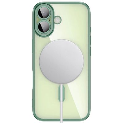 4. Etui Tech-Protect MagFlex na iPhone 17 - zielone matowe