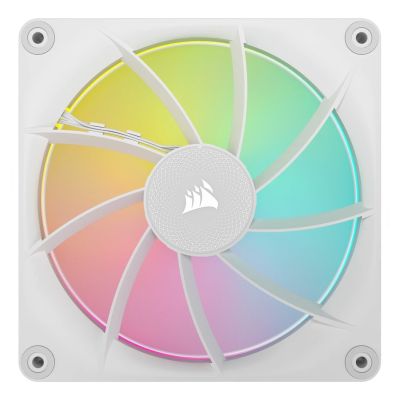 5. Corsair CO-9051031-WW system chłodzenia komputerów Obudowa komputera Wentylator 14 cm Biały 1 szt.