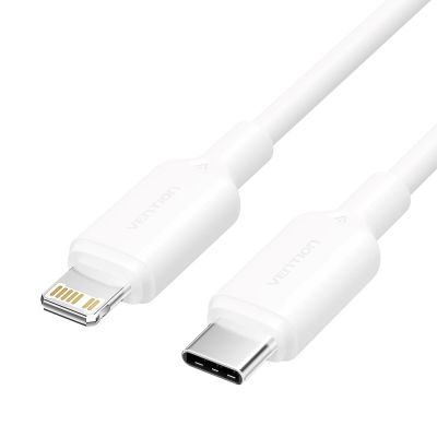 2. Kabel USB-C do Lightning 3A 480Mbps 1m biały