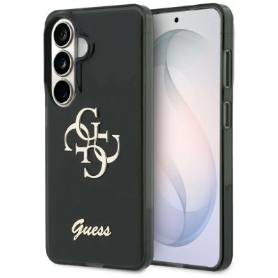 Etui Guess IML Big Metal 4G Script na Samsung Galaxy S26 - czarne