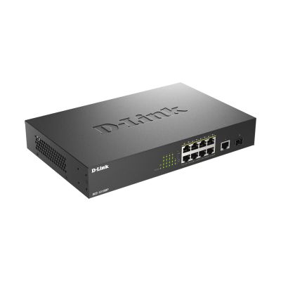 2. D-Link DGS 1010MP - Switch - niezarządzalny - 8 x PoE++ 1 - Switch - 1 Gbps