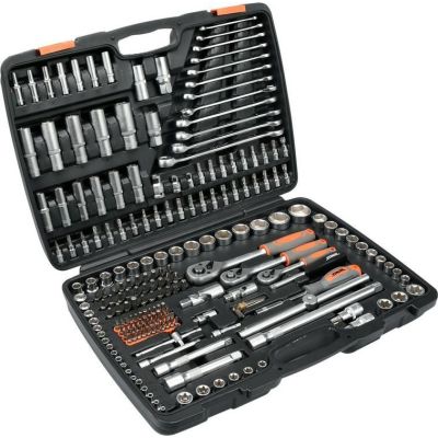 Zestaw kluczy 216el 1 1/2"/3/8"/1/4"T58691 STHOR