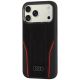 3. Etui Audi R8 Genuine Leather MagSafe na iPhone 18 Pro Max / 17 Pro Max - czarno-czerwone