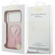8. Etui Guess IML Gradient Triangle Logo MagSafe na iPhone 17 Pro - różowe