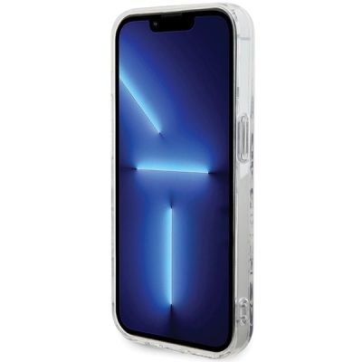 5. Etui Hello Kitty IML Kitty On Bricks Graffiti na iPhone 13 Pro / 13 - białe