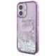 2. Etui Hello Kitty Liquid Glitter 50TH Anniversary Party na iPhone 16 - fioletowe